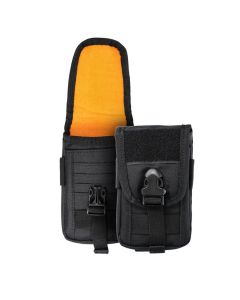 TRAVEL universal holster for belt / backpack black