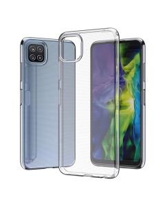Back Case Ultra Slim 0 3mm for SAMSUNG Galaxy A22 5G transparent