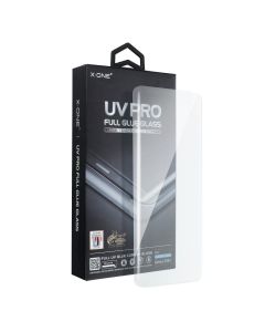 UV PRO Tempered Glass X-ONE - for Samsung Galaxy S21 Ultra (case friendly) - working fingerprint sensor