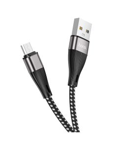 HOCO cable USB A to Micro USB 2 4A X57 1 m black