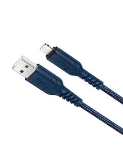 HOCO cable USB to iPhone Lightning 8-pin 2 4A VICTORY X59 1 m blue