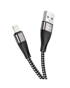 HOCO cable USB A to Lightning 2 4A X57 1 m black