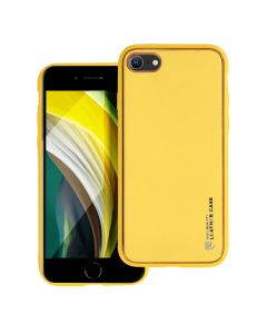 Forcell LEATHER Case for IPHONE 7 / 8 / SE 2020 / SE 2022 yellow