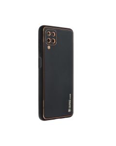 Forcell LEATHER Case for SAMSUNG Galaxy A12 black
