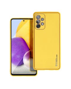Forcell LEATHER Case for SAMSUNG Galaxy A72 ( 4G ) yellow