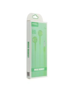 Wired earphones with micro Jack 3 5mm PA-E65 green