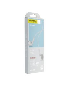 Wired earphones with micro Jack 3 5mm PA-E06 white