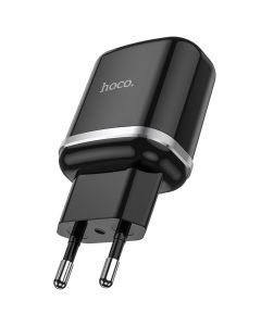 HOCO charger USB 3A QC3.0 Fast Charge Special Single Port N3 black