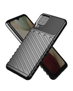 Forcell THUNDER Case for SAMSUNG Galaxy A12 black