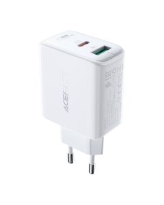 ACEFAST charger Type C + USB QC3.0 PD32W A5 white