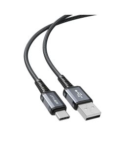 ACEFAST cable USB to Type C 3A aluminum alloy C1-04 1 2 m grey