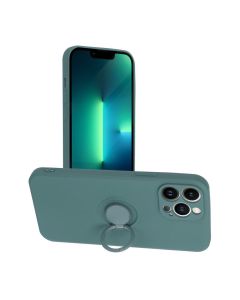 SILICONE RING Case for IPHONE 13 PRO MAX green
