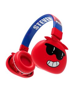 Headphones wireless JELLIE MONSTER Steven YLFS-09BT red