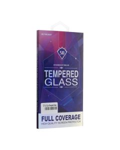 5D Full Glue Tempered Glass - for iPhone XR / 11 (MATTE) black