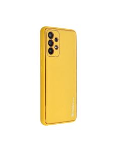 LEATHER Case for SAMSUNG Galaxy A13 5G / A04S yellow