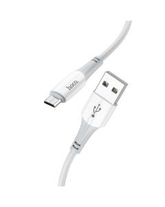 HOCO cable USB A to Micro USB 2 4A X70 1 m white