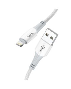 HOCO cable USB  to iPhone Lightning 8-pin 2 4A Ferry X70 1m white