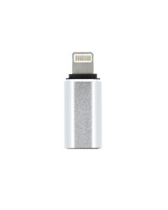 Adapter charger Typ C - iPhone Lightning 8-pin silver