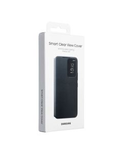 Original Smart Clear View Cover EF-ZS901CBEGEE Samsung Galaxy S22 black blister