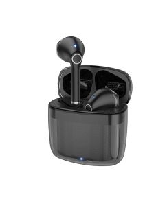 HOCO wirelees bluetooth headset Clear Explore TWS EW15 black