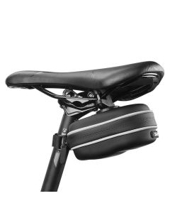 SAHOO bike bag under the bicycle seat with zip 1 2L 13875-SA black