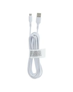 Cable USB - Micro C281 white 3 meter