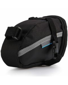 SAHOO bike bag under the bicycle seat with zip 0 8L 13196 black