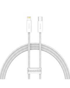 BASEUS cable Type C to Apple Lightning 8-pin PD20W Power Delivery Dynamic Series CALD000002 1m white