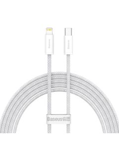 BASEUS cable Type C to Apple Lightning 8-pin PD20W Power Delivery Dynamic Series CALD000102 2m white