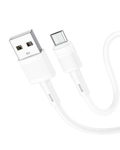 HOCO cable USB  to Micro 2 4A X83 1 m white