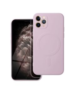 SILICONE MAG COVER case compatible with MagSafe for IPHONE 11 Pro pink