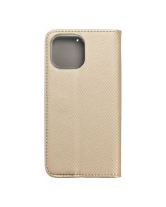 Smart Case book for IPHONE 14 gold