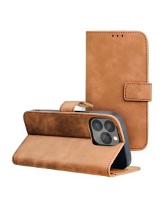 TENDER Book Case for IPHONE 14 Plus ( 6.7 brown