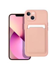 CARD case for IPHONE 14 Plus pink