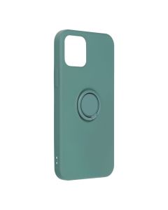 SILICONE RING Case for IPHONE 14 Plus green