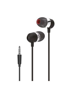 Premium Sound Hi-Fi Earphones Forcell U3 mini jack 3 5mm Black