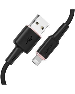 ACEFAST cable USB A tp Lightning 8-pin MFi 2 4A C2-02 silicone 1 2m black