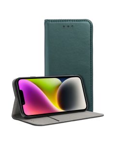 Smart Magneto book case for SAMSUNG S23 PLUS dark green