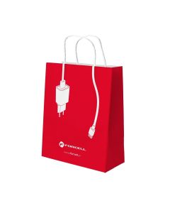 Forcell paper bag red