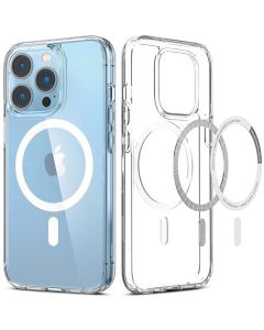 CLEAR MAG COVER case compatible with MagSafe for SAMSUNG S23 Plus transparent