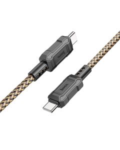 HOCO cable Type C to Type C PD 3A 60W X94 1 m gold