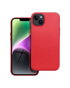 Leather Mag Cover for IPHONE 15 PLUS red