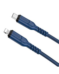 HOCO cable Type C to Lightning PD 3A 20W X59 1 m blue