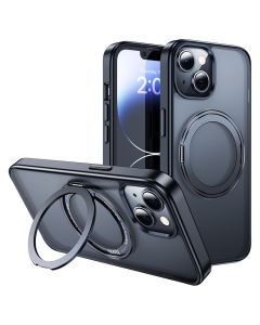 HOCO case with ring compatible with MagSafe AS1 for IPHONE 15 Plus black