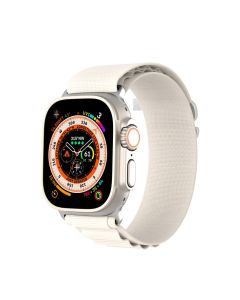 DUX DUCIS strap GS nylon for Apple Watch 42 / 44 / 45 / 49 mm platinium