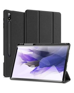 DUX DUCIS case DOMO foldable with pencil storage for SAMSUNG Tab S9 Plus black
