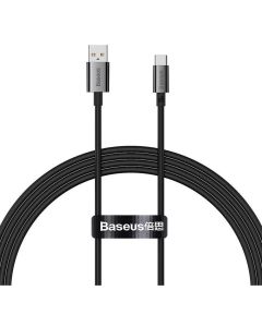 BASEUS cable USB A to Type C PD 100W P10320102114-01 1 5 m black