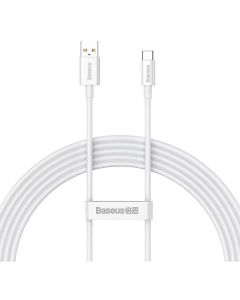 BASEUS cable USB A to Typ C PD 6A 100W P10320102214-03 2 m white