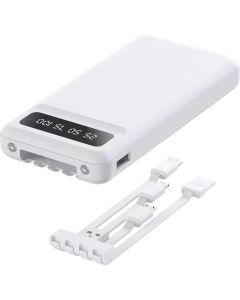 Power Bank PAVAREAL 10 000mah + cable 4in1 PA-G08 white