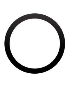 Universal round plate / magnet ring compatible with MagSafe black